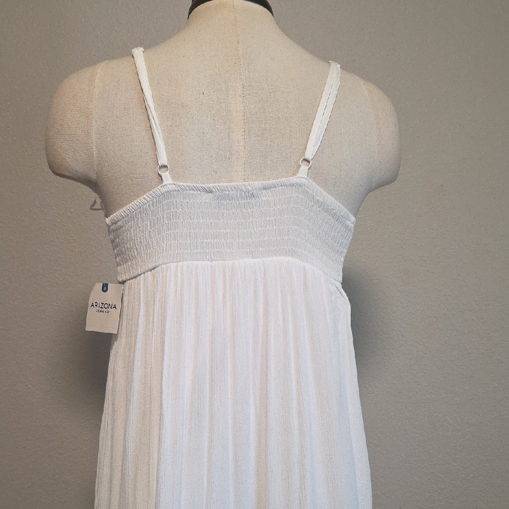 Arizona Jean Company Elegant White Lace Maxi Dress - Picture 5 of 7